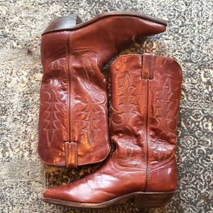 Code West cowboy leather boots